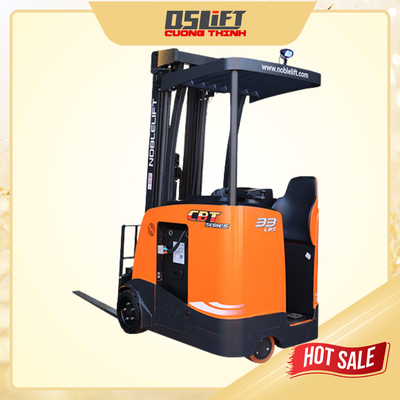 Xe nâng điện đứng lái | Bánh lốp | Noblelift CBT15