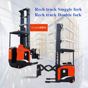 XE NÂNG ĐIỆN ĐỨNG LÁI DẠNG CẮT KÉO REACH TRUCK DOUBLE FORK ZICZAC 5.5M