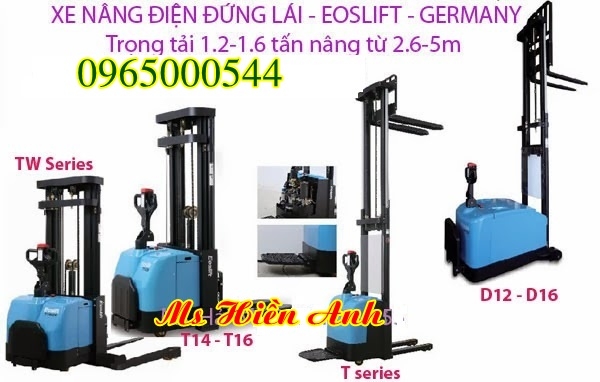 Phân phối xe nâng điện 1 tấn 1.5 tấn 2 tấn tại Bắc Ninh