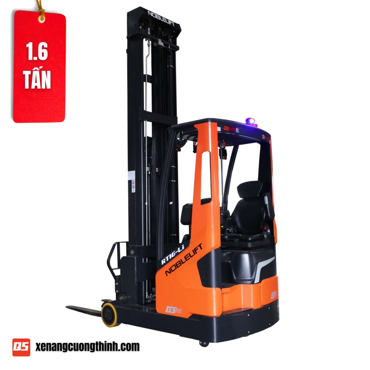 Xe Nâng Điện Đứng Lái Reach Truck 1.5 Tấn