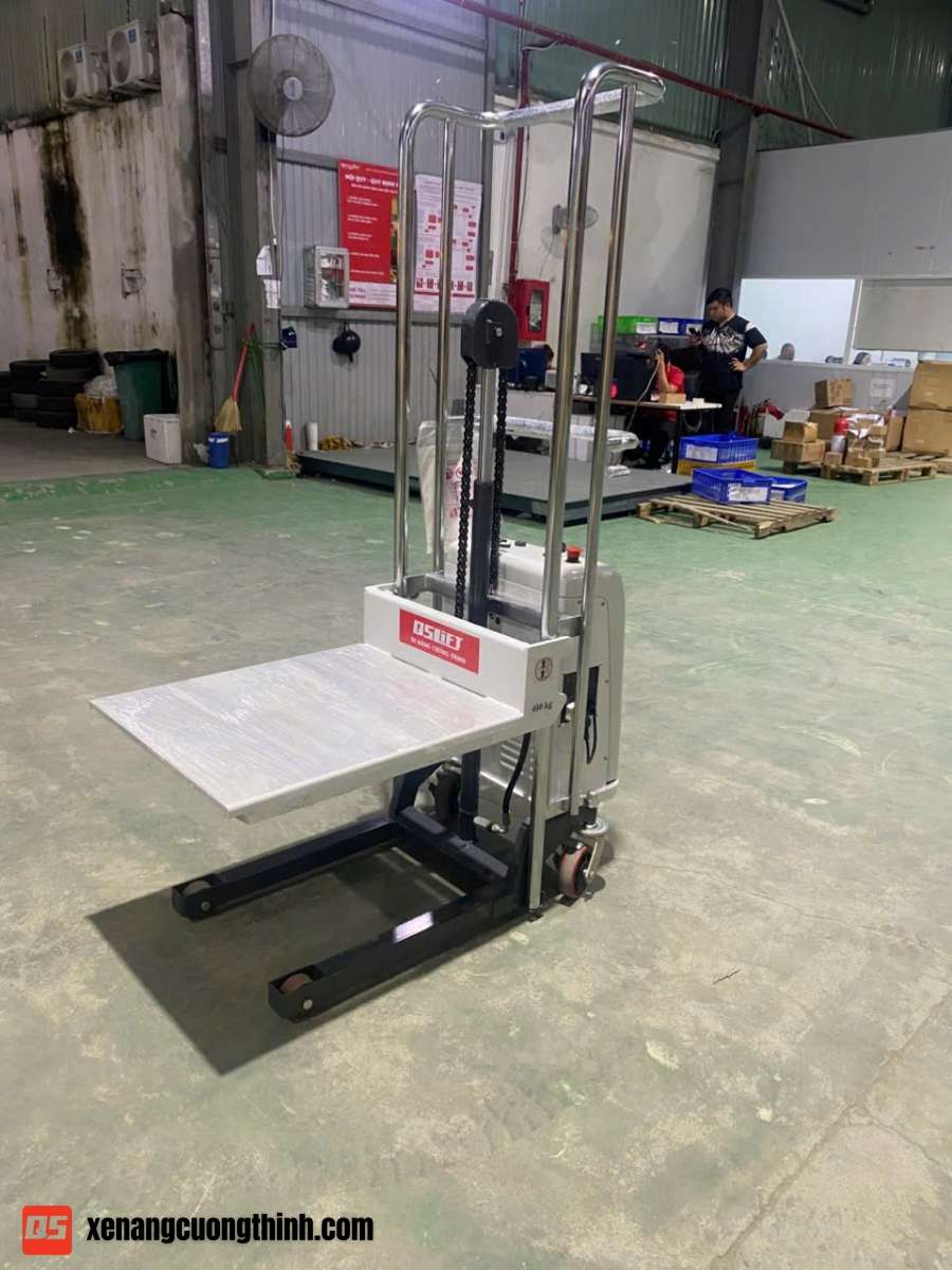 Xe nâng điện bán tự động mini 200kg - 400kg | QSLift EPS0415