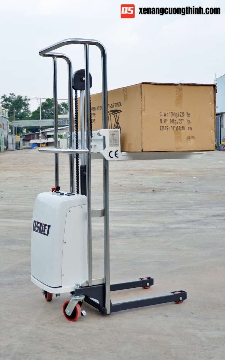 Xe Nâng Điện Bán Tự Động Mini 200kg 400kg