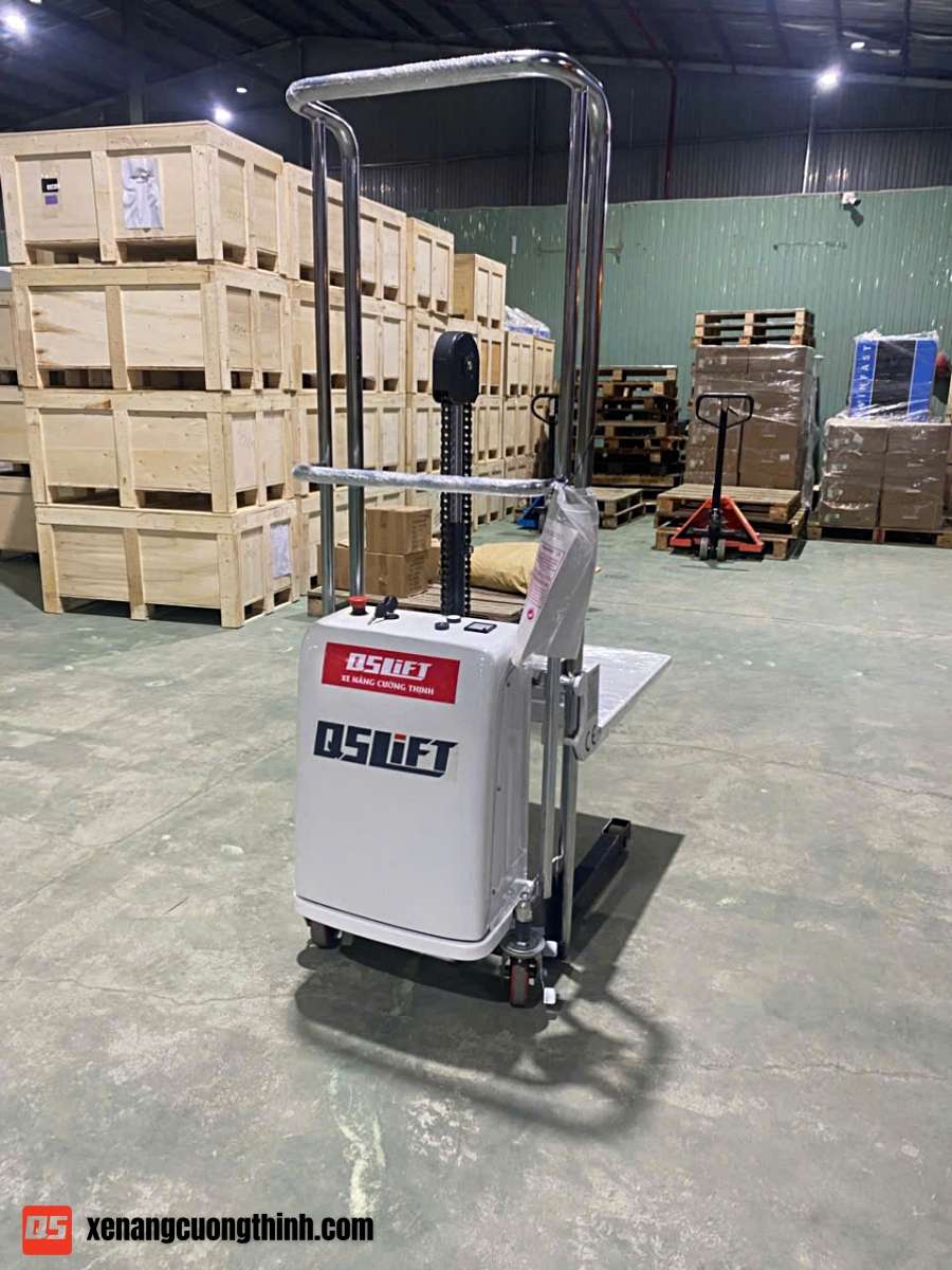 Xe nâng điện bán tự động mini 200kg - 400kg | QSLift EPS0415