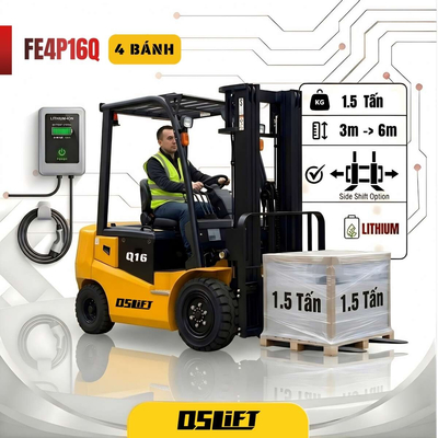 Xe Nâng Điện Ngồi Lái 1.5 Tấn