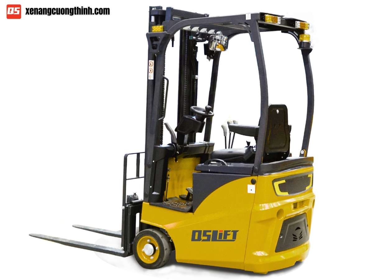 Xe nâng điện ngồi lái 1 Tấn tại Cường Thịnh