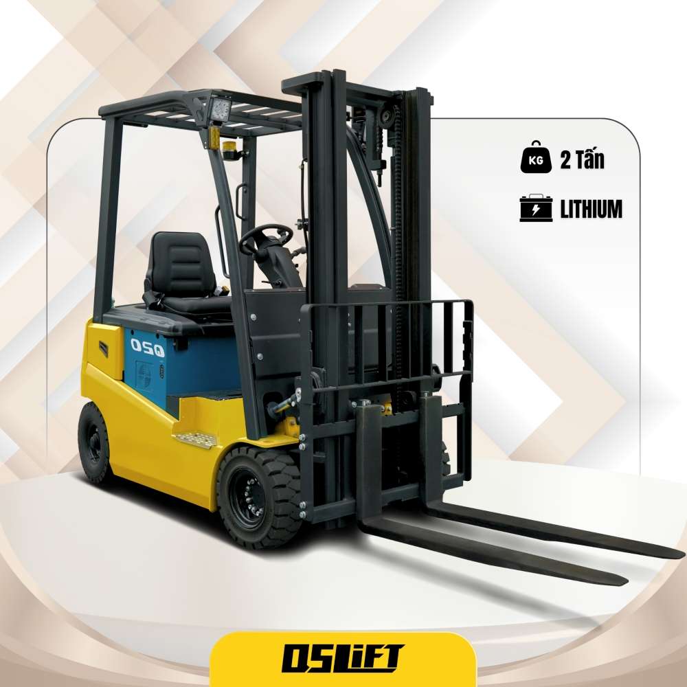 Xe Nâng Điện Ngồi Lái 2 Tấn