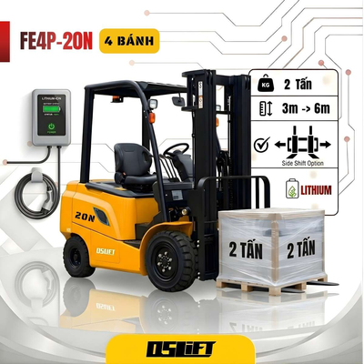 Xe Nâng Điện Ngồi Lái 2 Tấn