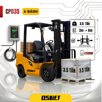 Xe Nâng Điện Ngồi Lái 3.5 Tấn