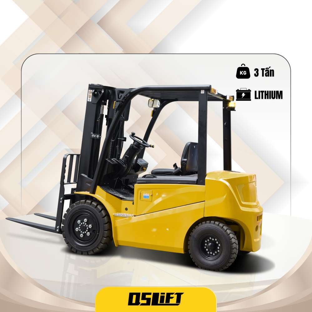 Xe Nâng Điện Ngồi Lái 3 Tấn - Xe Nâng Cường Thịnh