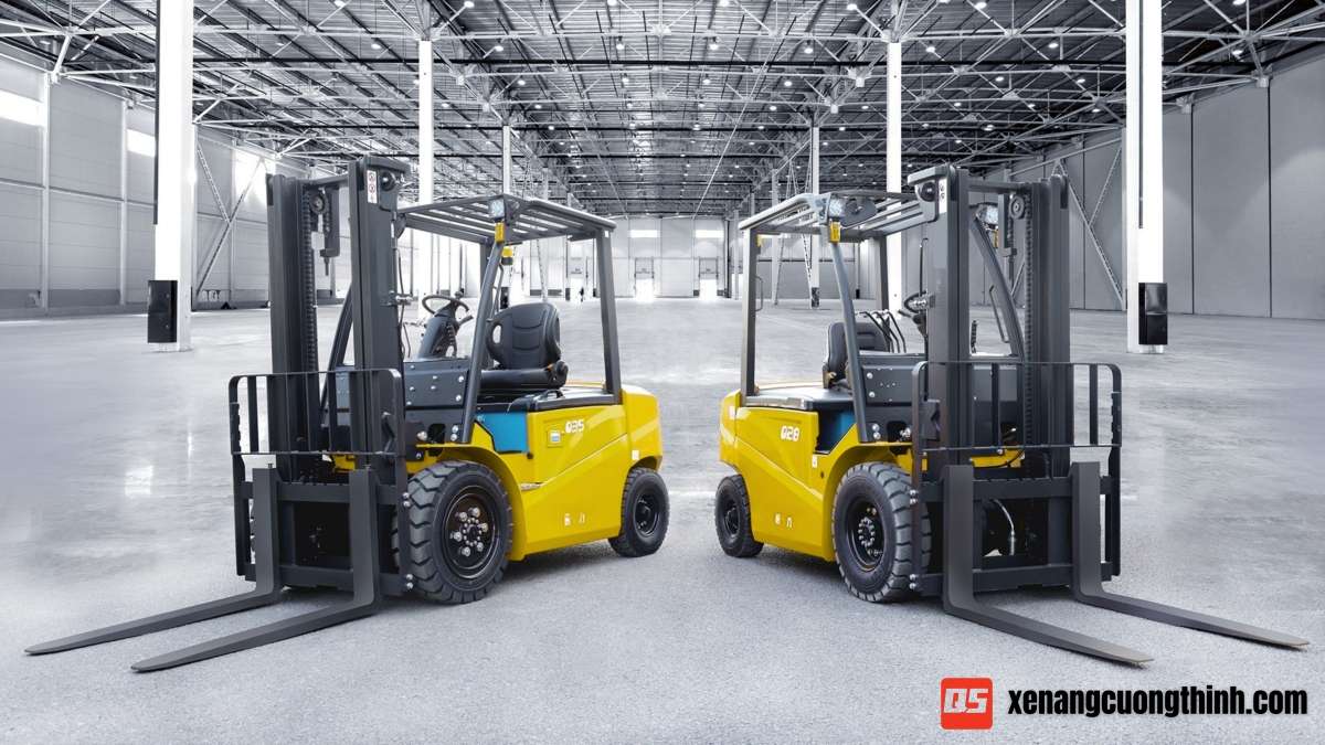 Xe Nâng Điện Ngồi Lái 3 Tấn Lithium