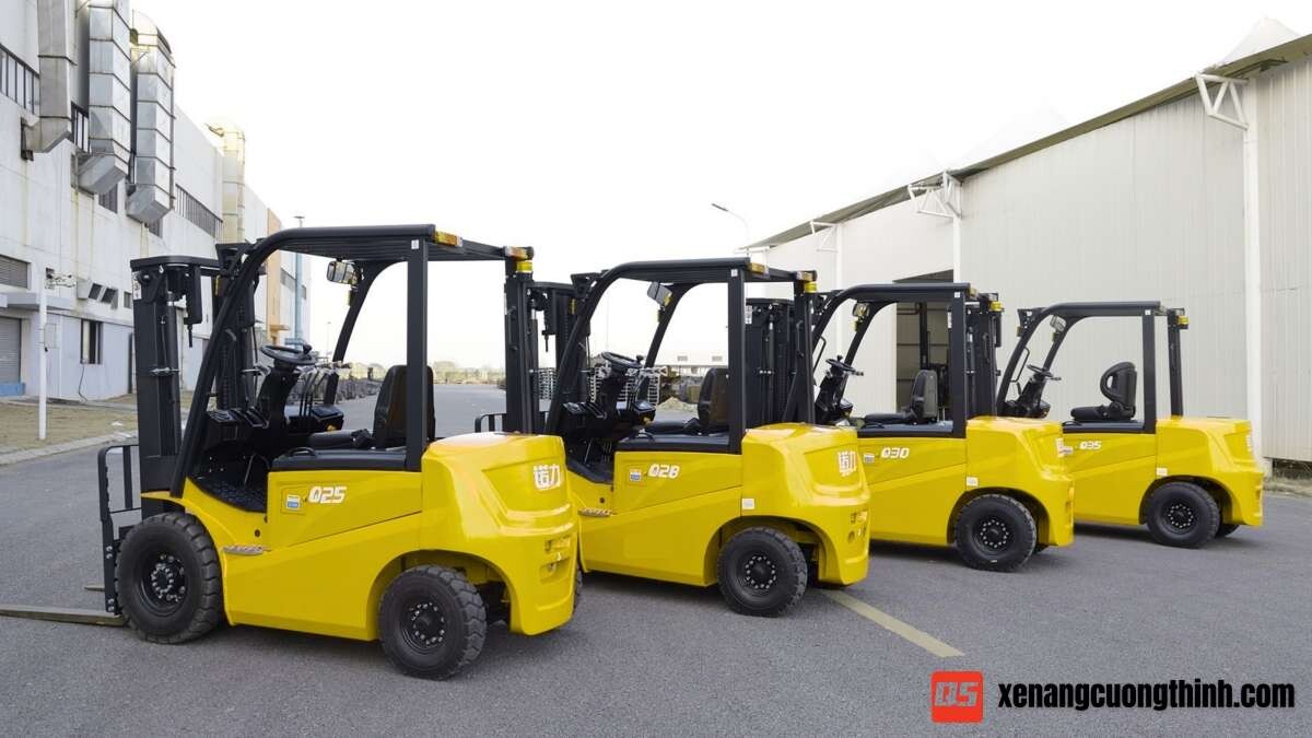 Xe Nâng Điện Ngồi Lái 3 Tấn Lithium