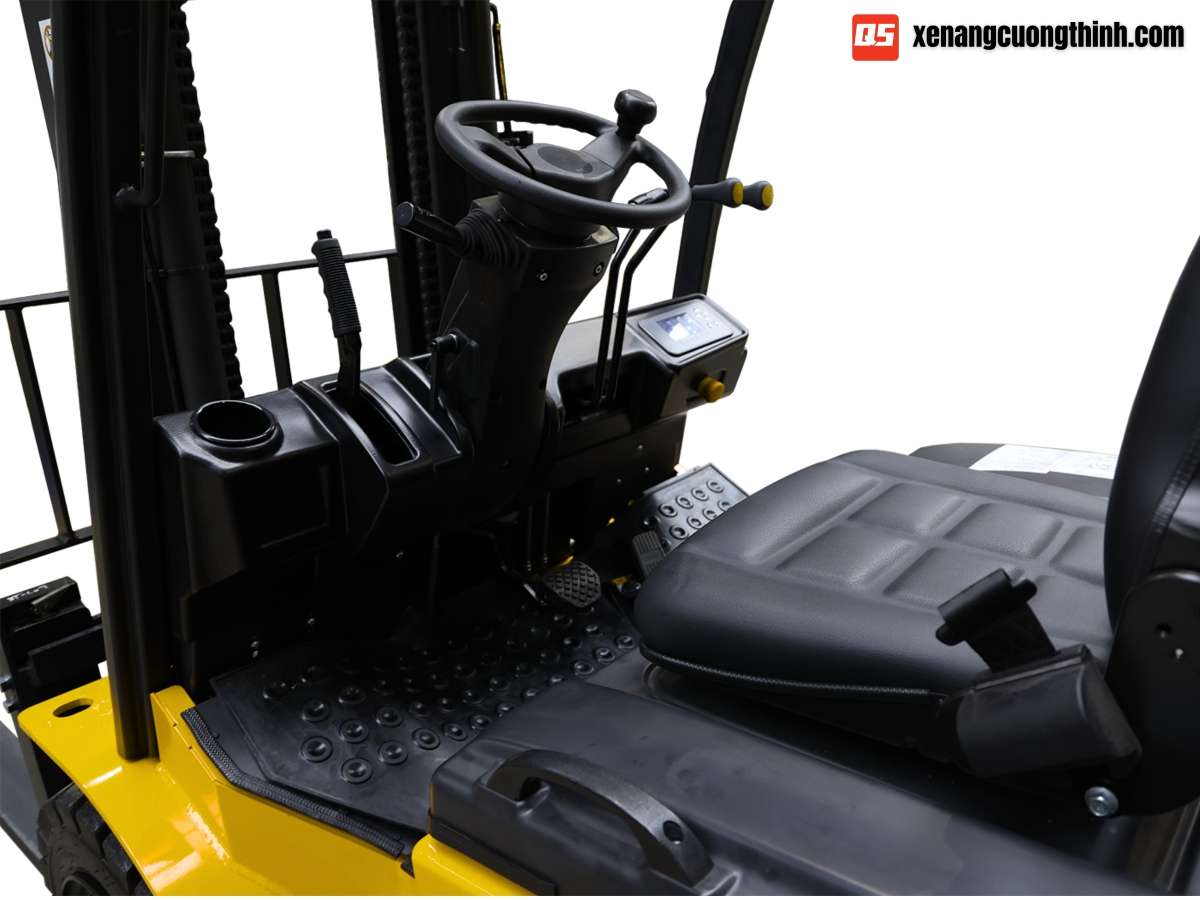 Xe Nâng Điện Ngồi Lái 5 Tấn Full Option | Xe Nâng Cường Thịnh
