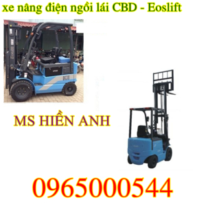 Xe nâng điện ngồi lái CBD hiệu Eoslift - Đức