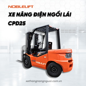 Xe nâng điện ngồi lái 2,5 tấn CPD25