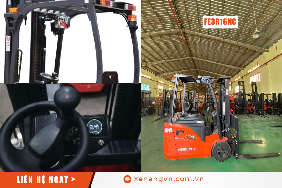 Xe nâng điện ngồi lái 2.5 tấn CPD25 Noblelift