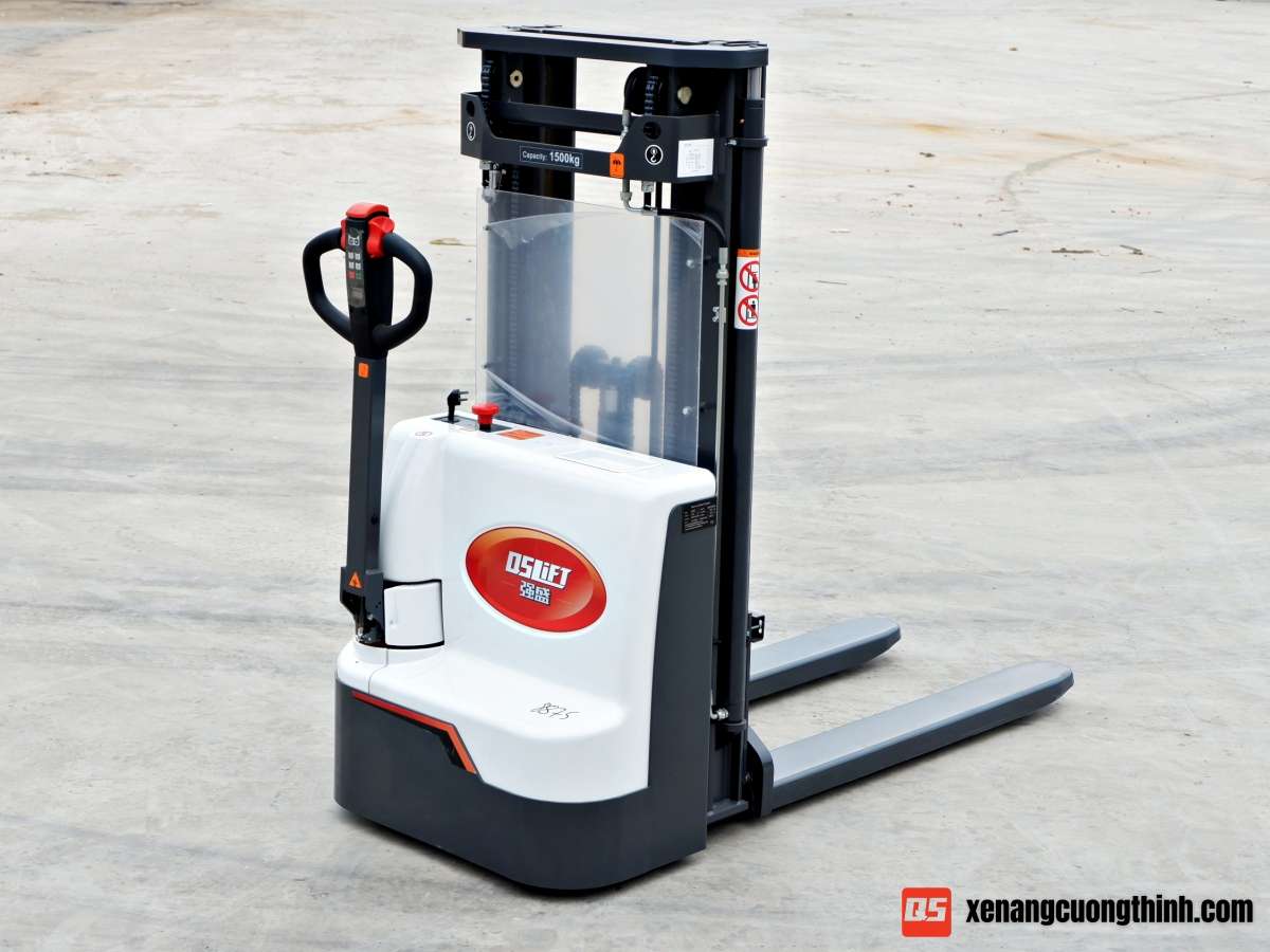 Xe nâng điện stacker 1.5 Tấn - Xe nâng Cường Thịnh