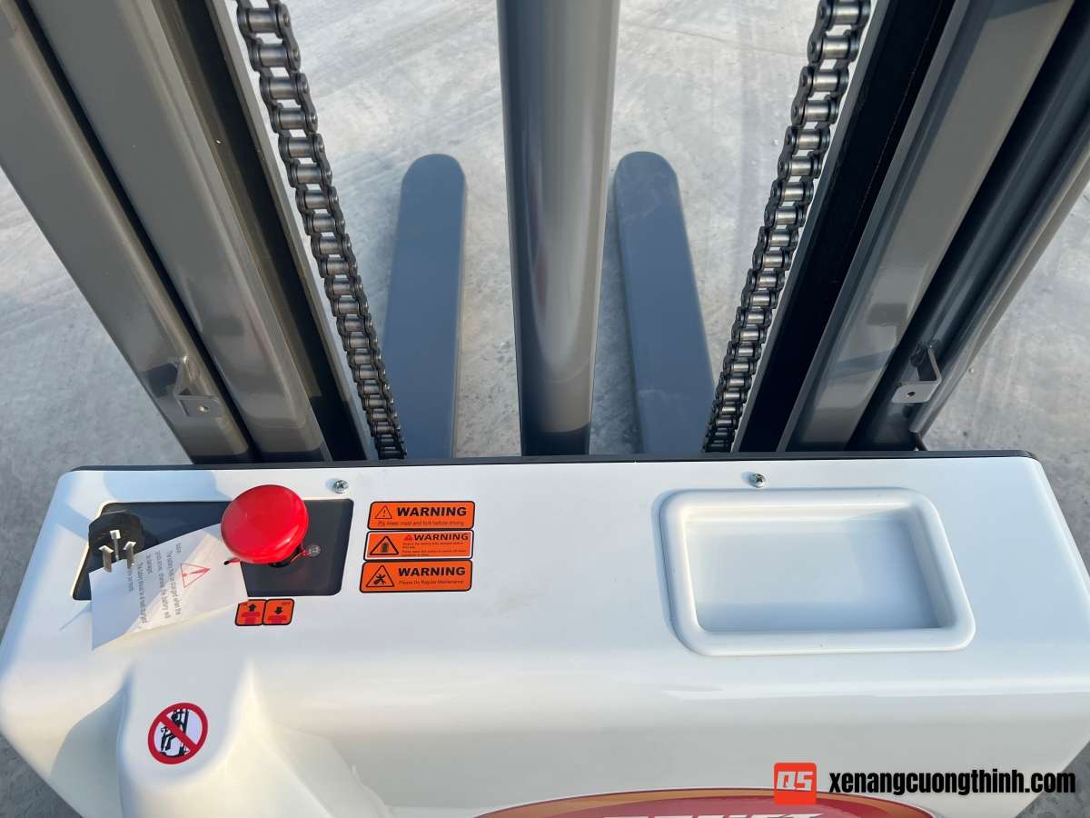 Xe nâng điện Stacker 1.5 Tấn | Đi bộ lái