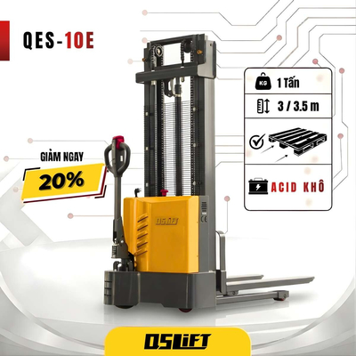 Xe nâng điện Stacker 1 Tấn | Series QES10E