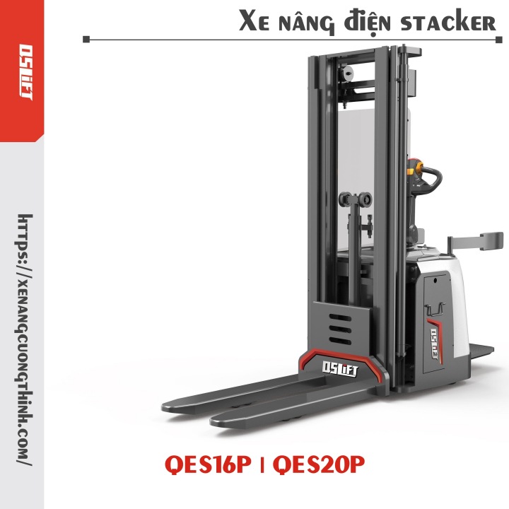 Xe nâng điện Stacker 2 Tấn