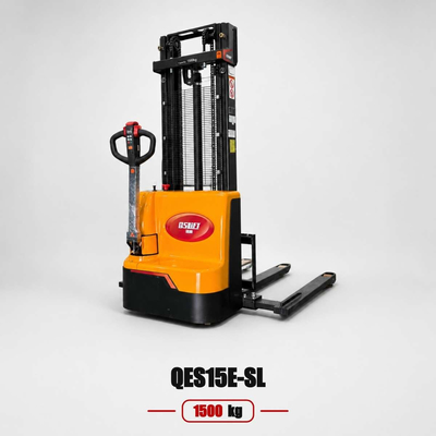 Xe Nâng Điện Stacker Chân Rộng 1.5 Tấn - Straddle Leg