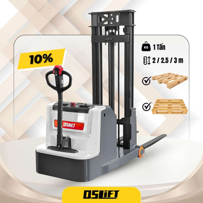 Xe Nâng Điện Stacker Có Đối Trọng 1 Tấn | QES10MCB