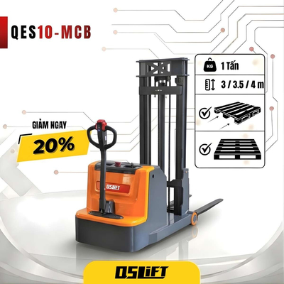 Xe Nâng Điện Stacker Có Đối Trọng 1 Tấn | QES10MCB