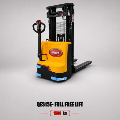 Xe Nâng Điện Stacker Full Free Lift - 1.5 Tấn