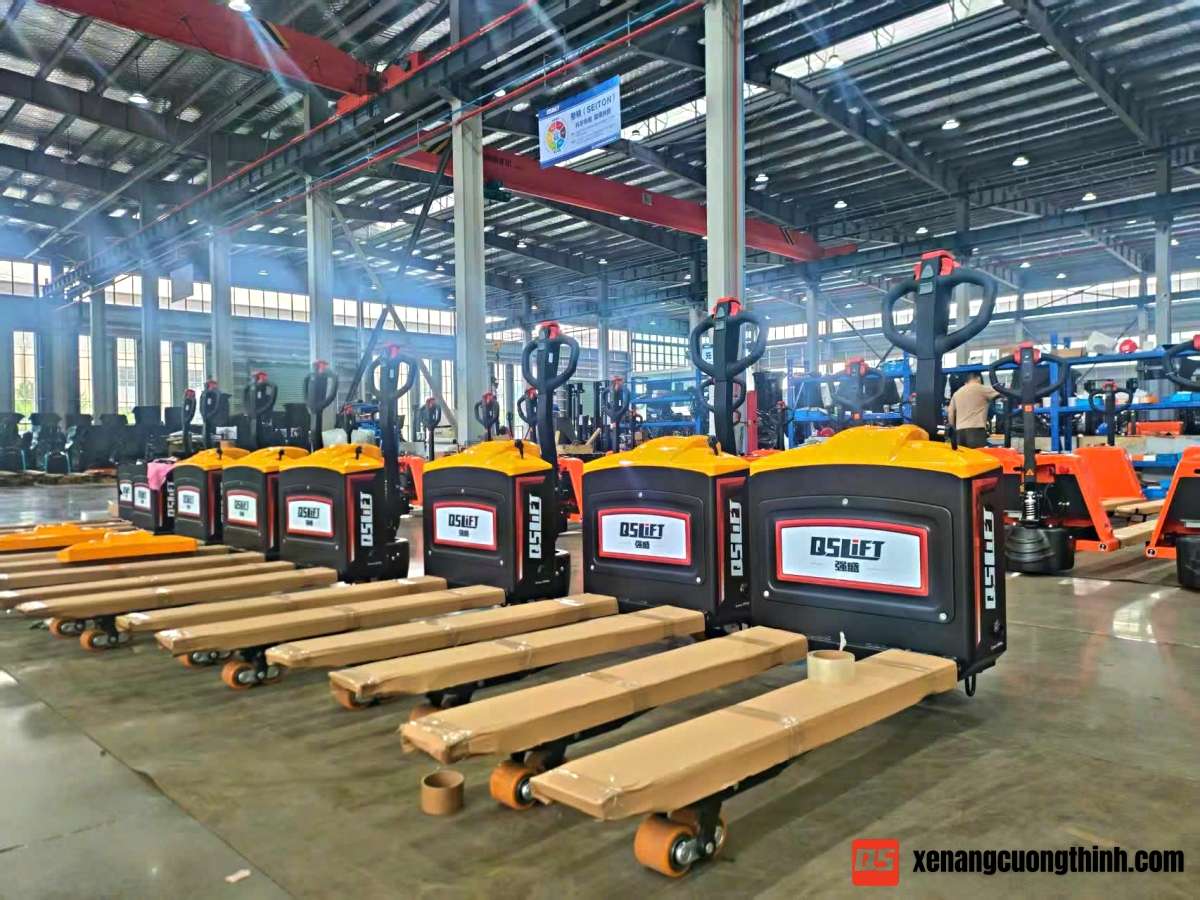 Xe Nâng Tay Điện Thấp 1500Kg Công Suất Cao EPT15Q