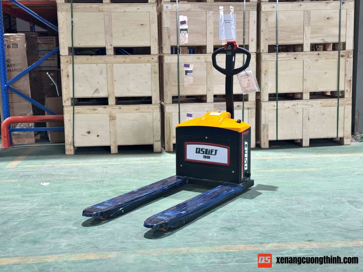 Xe Nâng Điện Thấp Đi Bộ Lái