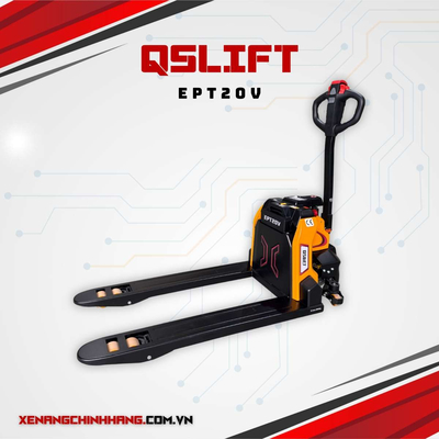 Xe nâng tay điện thấp 2 Tấn | QSLift EPT20V