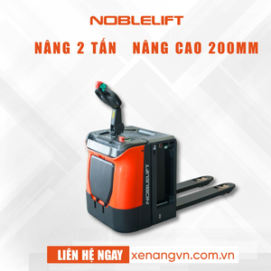 Xe nâng điện thấp bệ đứng lái PT20N Noblelift