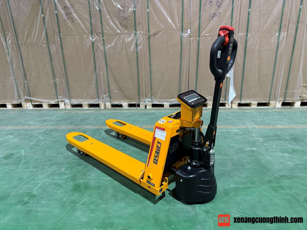 Xe Nâng Tay Điện Gắn Cân Điện Tử | QSLift EPT20E-S
