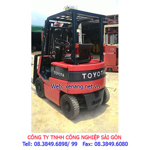 Xe nâng điện Toyota 1.5 tấn cao 3m