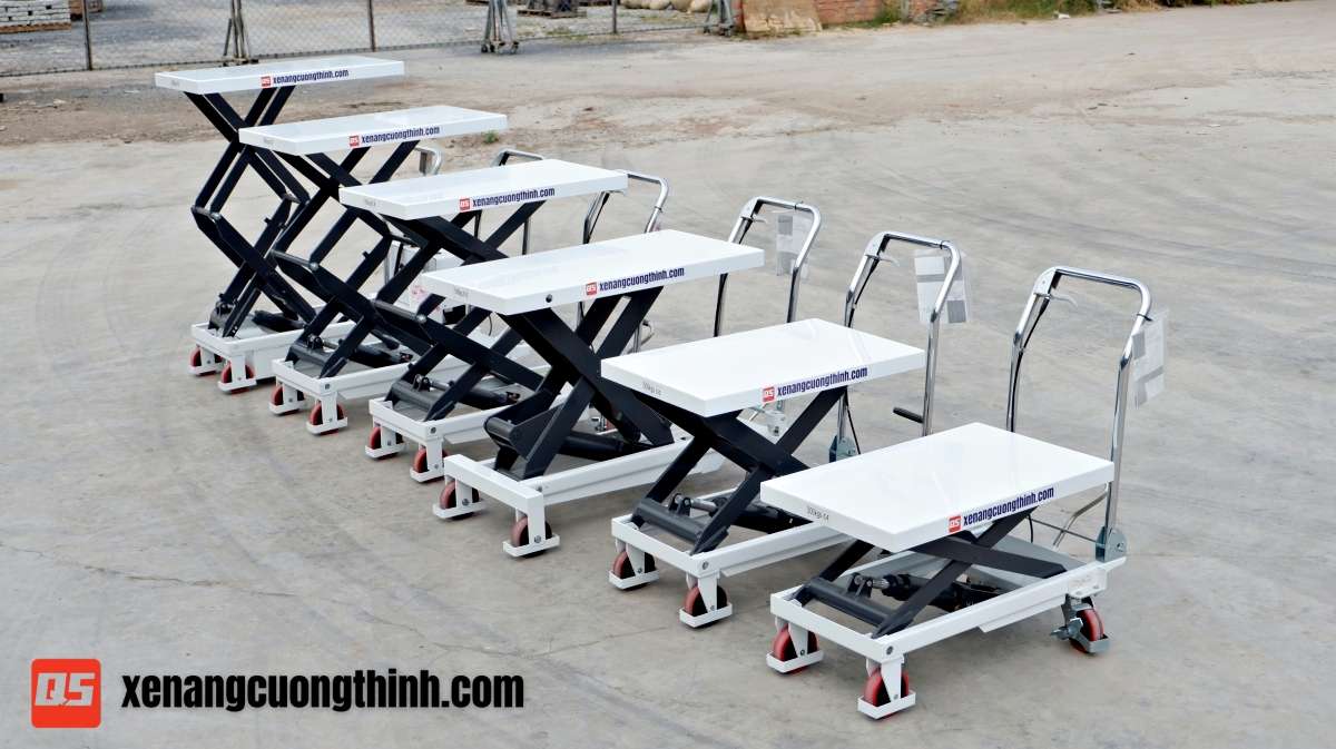 Xe nâng mặt bàn