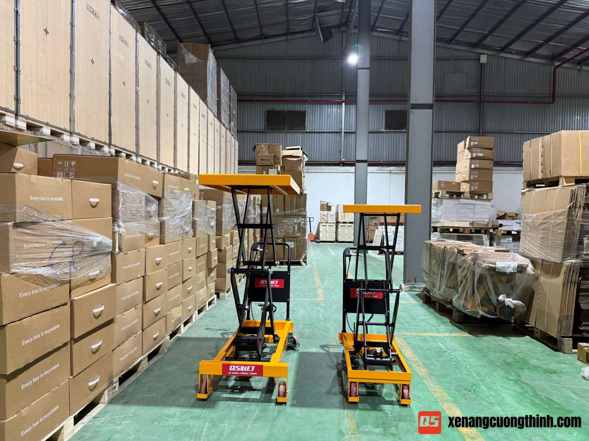 Xe Nâng Mặt Bàn 300kg 500kg 700kg 1 Tấn Tại Cường Thịnh