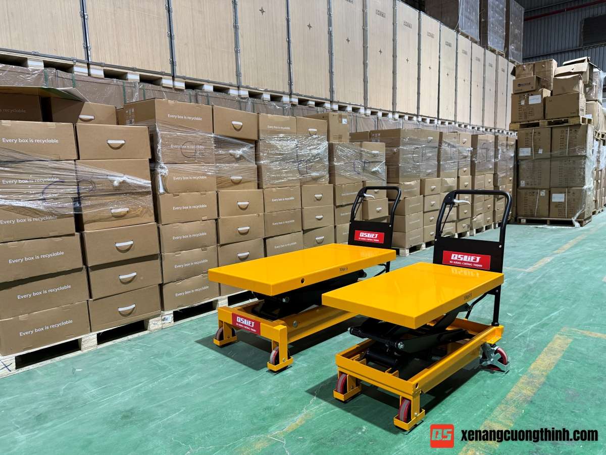 Xe Nâng Mặt Bàn 300kg 500kg 700kg 1 Tấn Tại Cường Thịnh