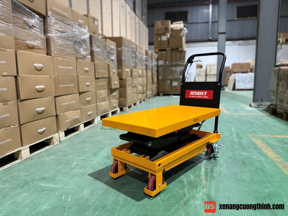 Xe Nâng Mặt Bàn 350kg 1.3 mét QSLift TFD35