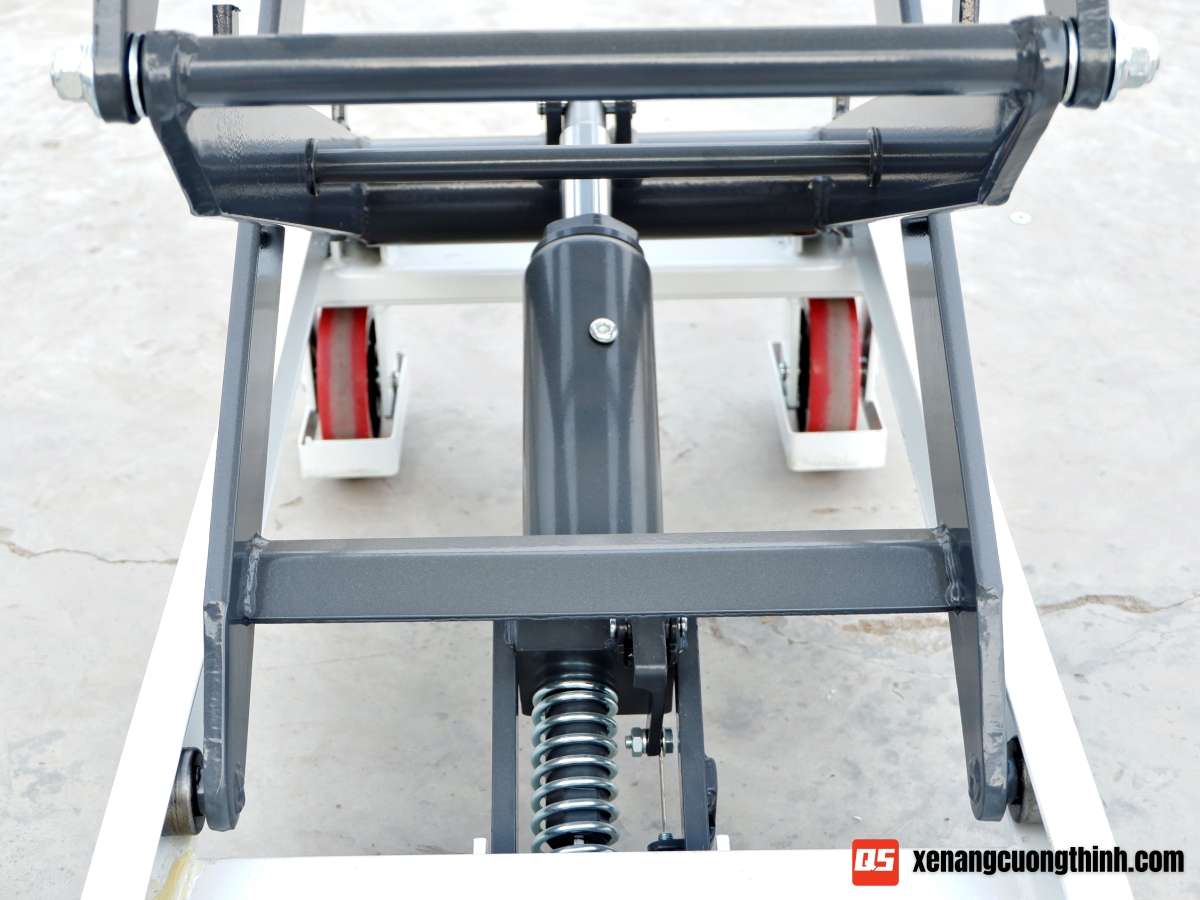 Chi tiết xe nâng mặt bàn 350kg 2 tầng zigzag - 1.3 mét | TFD35