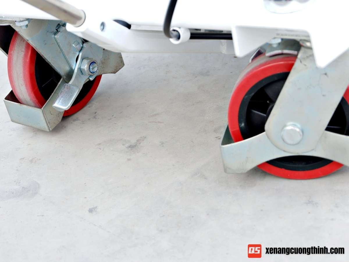 Chi tiết xe nâng mặt bàn 350kg 2 tầng zigzag - 1.3 mét | TFD35