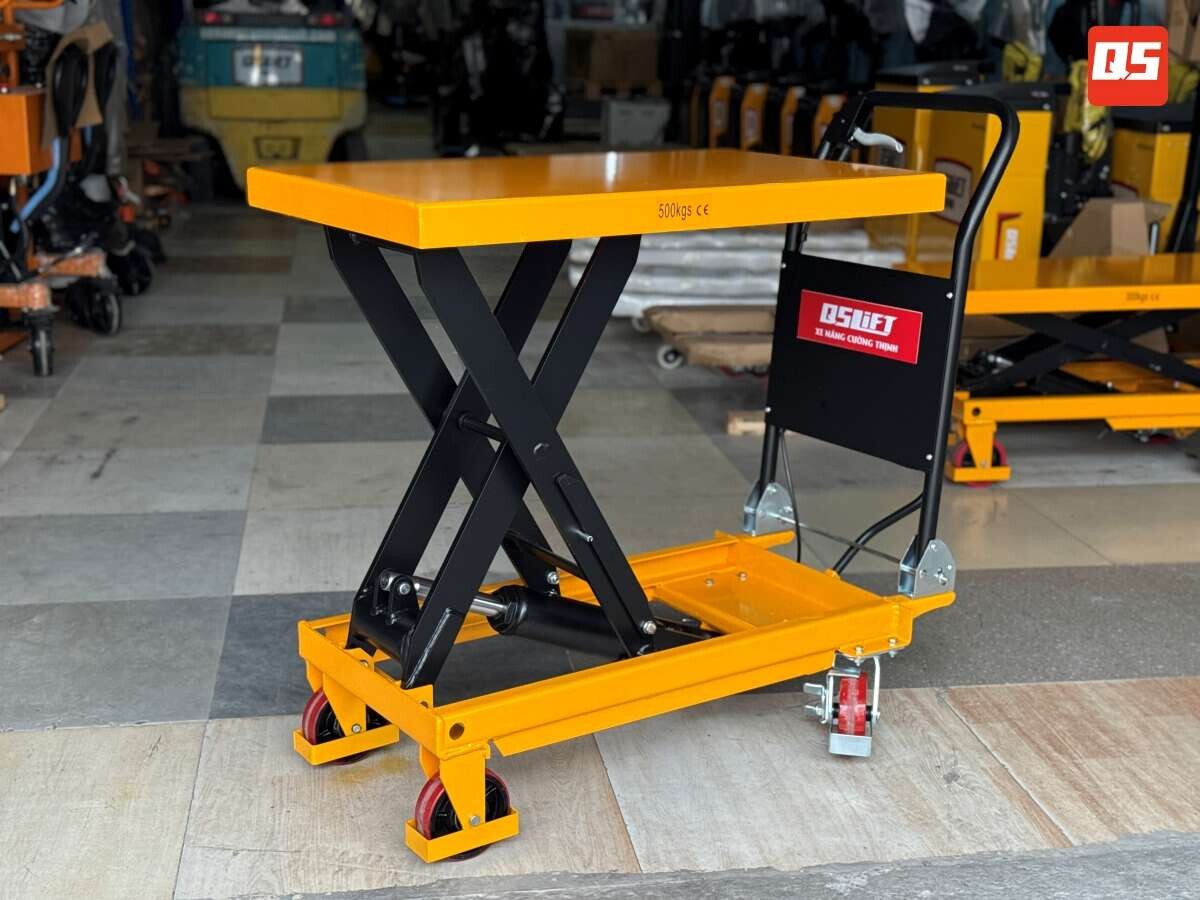 Xe Nâng Mặt Bàn 500kg Chính Hãng | QSLift TF50