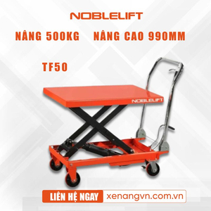 Xe nâng mặt bàn 500kg TF50 Noblelift
