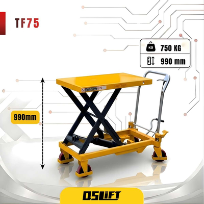 Xe nâng mặt bàn 750Kg | TF75