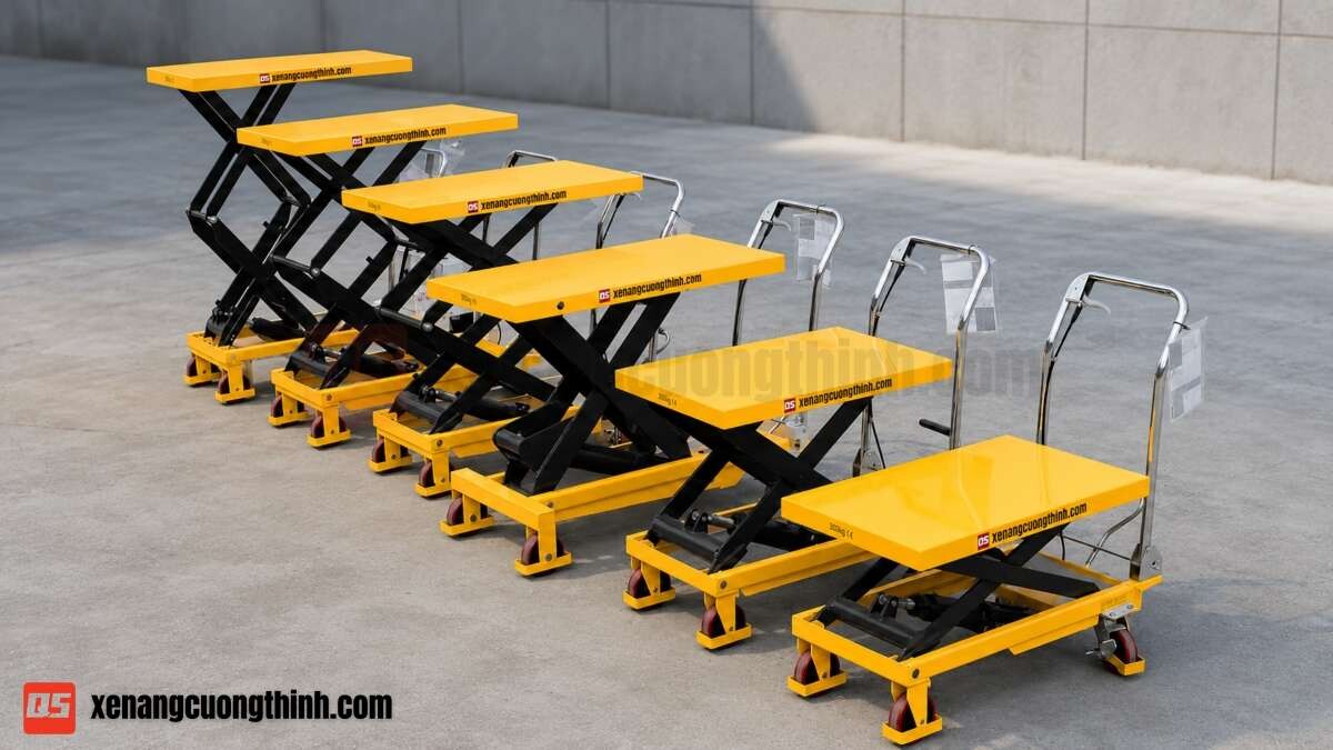Mua Xe Nâng Mặt Bàn - Bàn Nâng Thủy Lực Giá Tốt Tại Cường Thịnh
