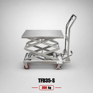 Xe Nâng Mặt Bàn Inox 350kg | QSLift TFD35-S
