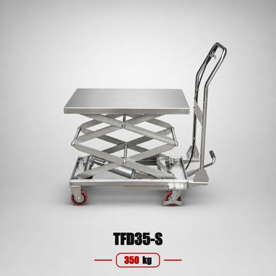 Xe Nâng Mặt Bàn Inox 350kg | QSLift TFD35-S