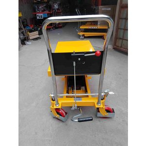Xe nâng mặt bàn tải trọng 1000kg Model PT1000B xả đẩy