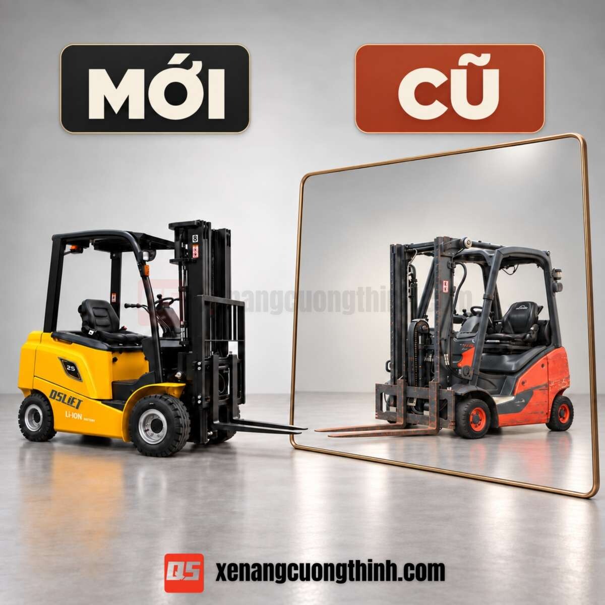 Chọn Xe Nâng Mới Hay Xe Nâng Cũ | Xe Nâng Cường Thịnh