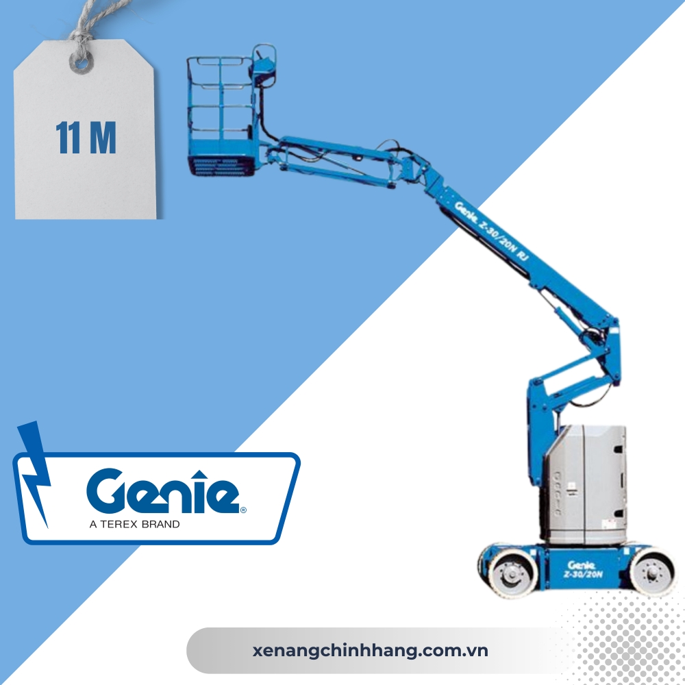 Xe nâng người 11m Boomlift dạng Z-boom Genie Z30