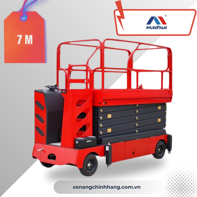 Xe nâng người cắt kéo 7m Maihui