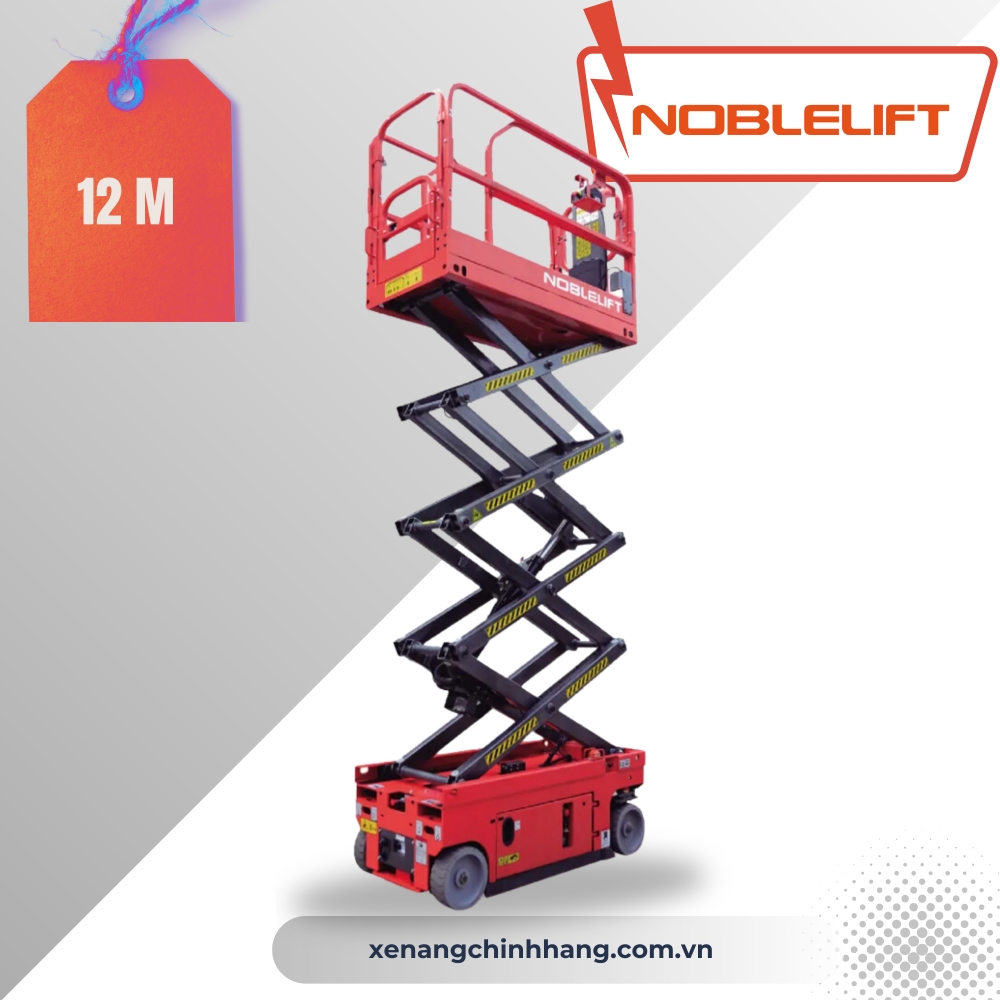 Xe nâng người cắt kéo 12m Noblelift SC14H